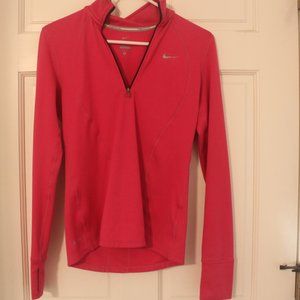 nike dri-fit running pull over